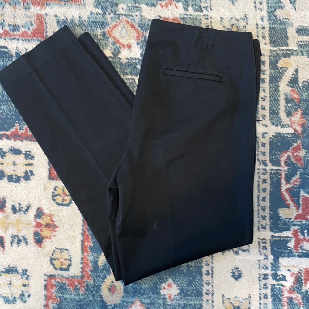 NWOT Talbots Black Ankle Pants Size 14